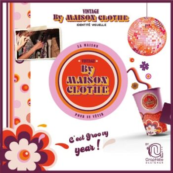 logo vintage by ann graphiste designer nimes