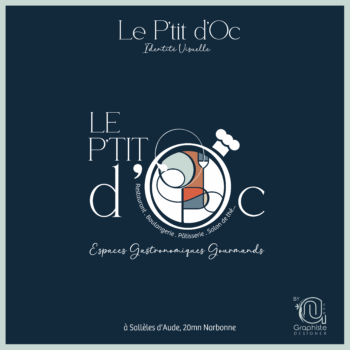Identité visuelle Le Petit D'Oc
